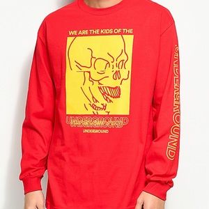 Empyre Red Long Sleeve Tee